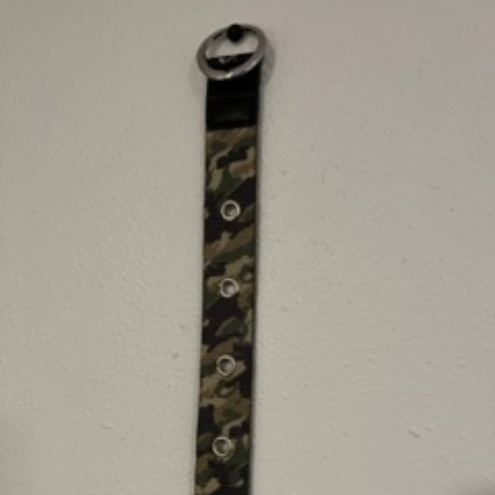 green camo belt